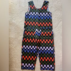 Nooworks Linen Gardensuit Ditto print size Small